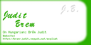 judit brem business card